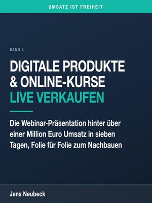cover image of Digitale Produkte & Online-Kurse live verkaufen